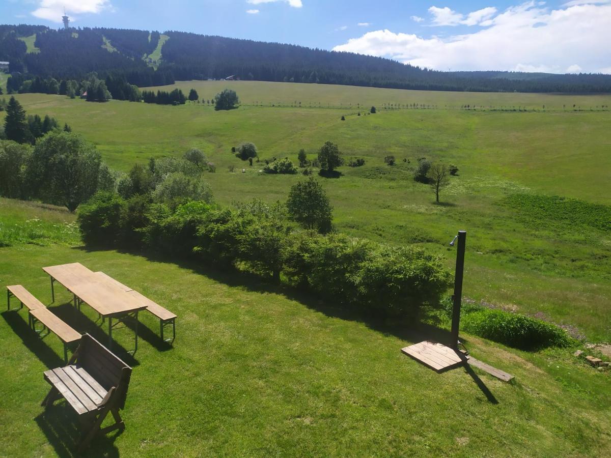 Chata Helena Loučná pod Klínovcem Exteriör bild