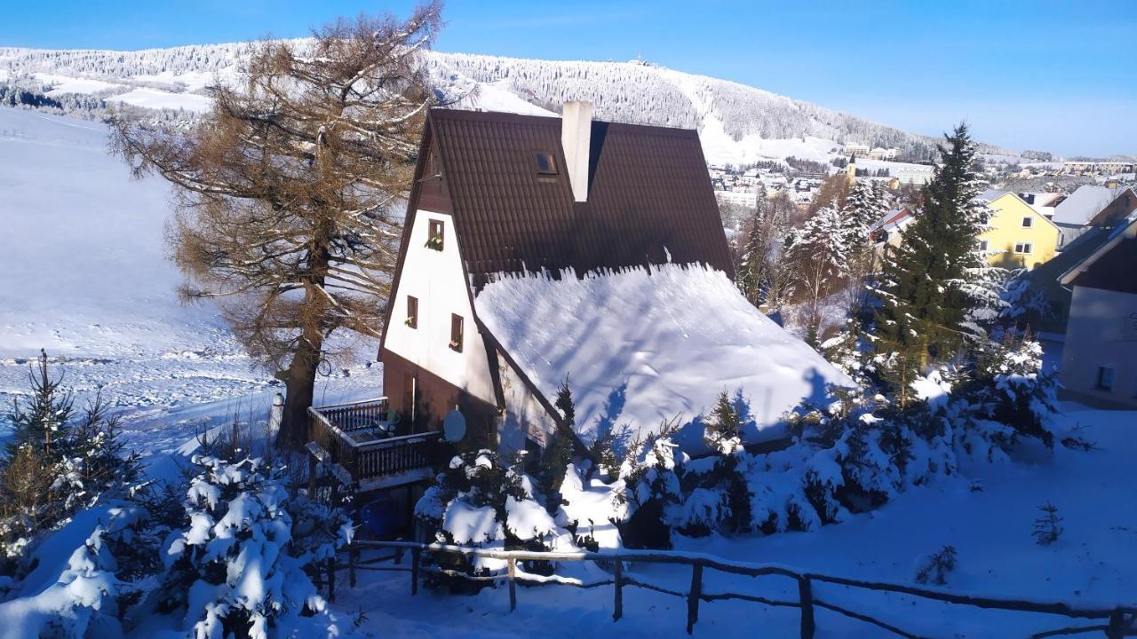Chata Helena Loučná pod Klínovcem Exteriör bild